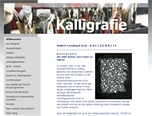 Tablet Screenshot of kalli-graf.com